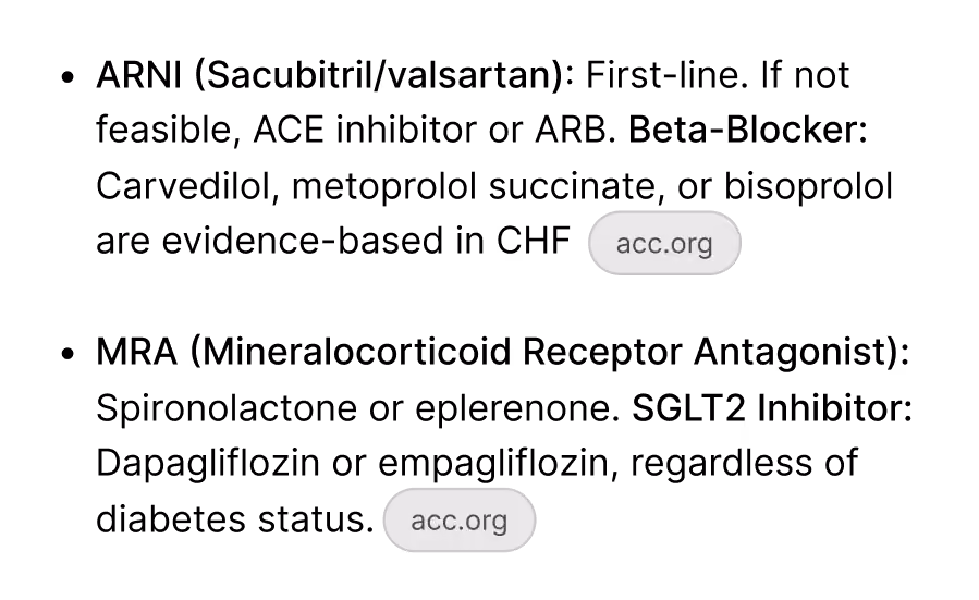 Freed面向诊所团队的产品页面